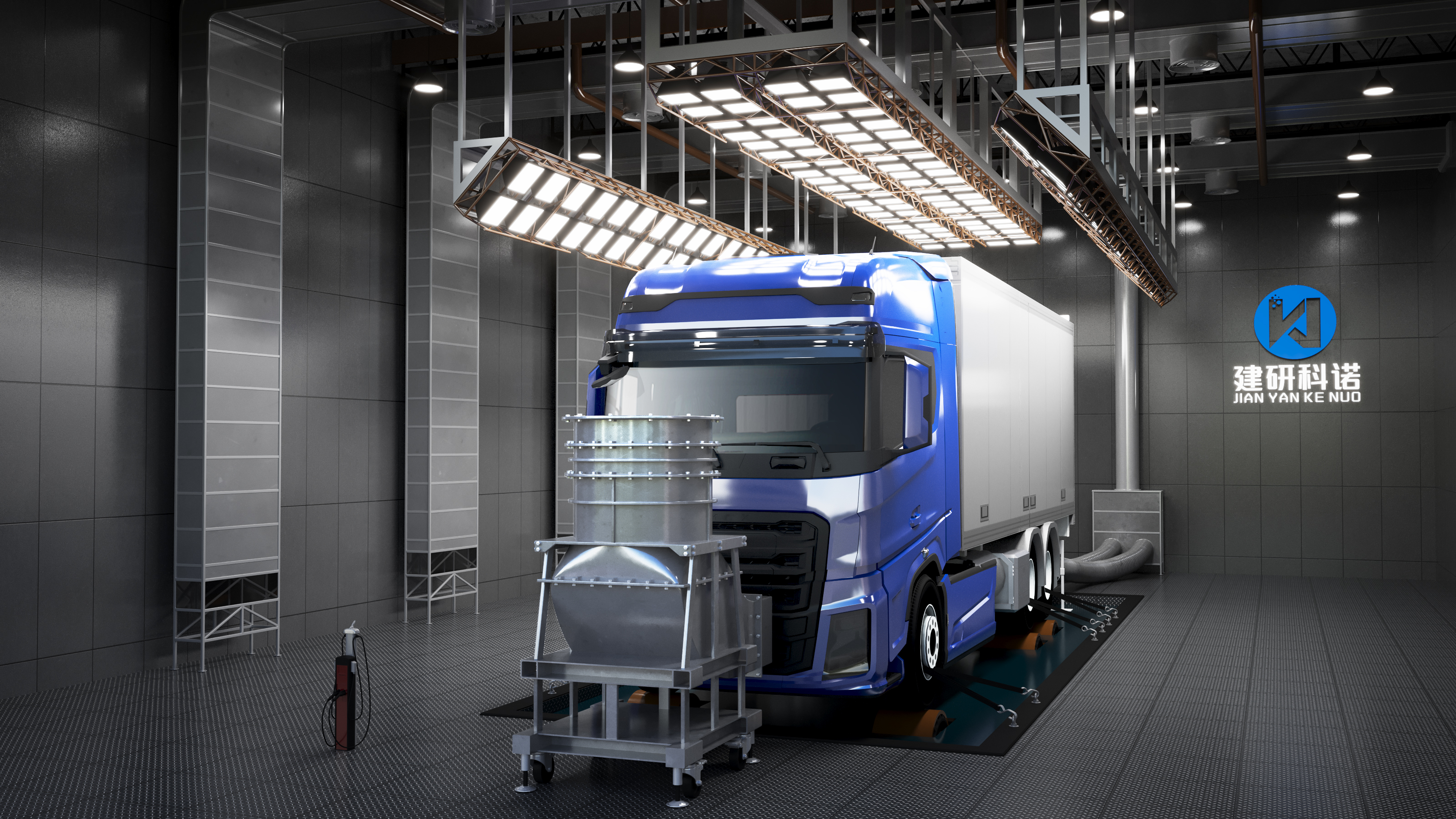 汽车高低温转毂试验室