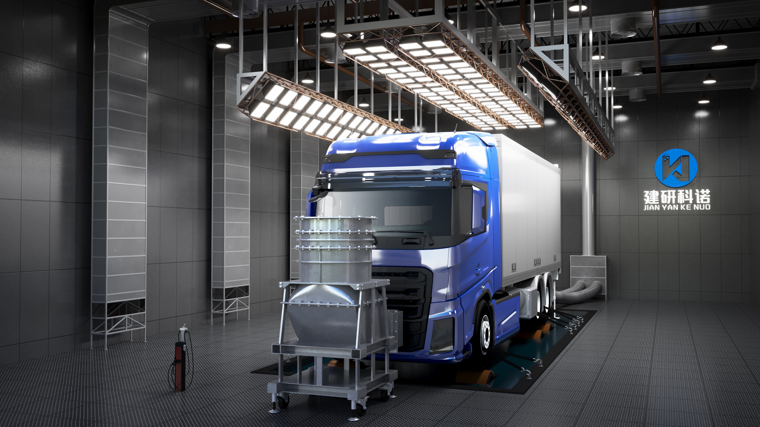 汽车高低温转毂试验室